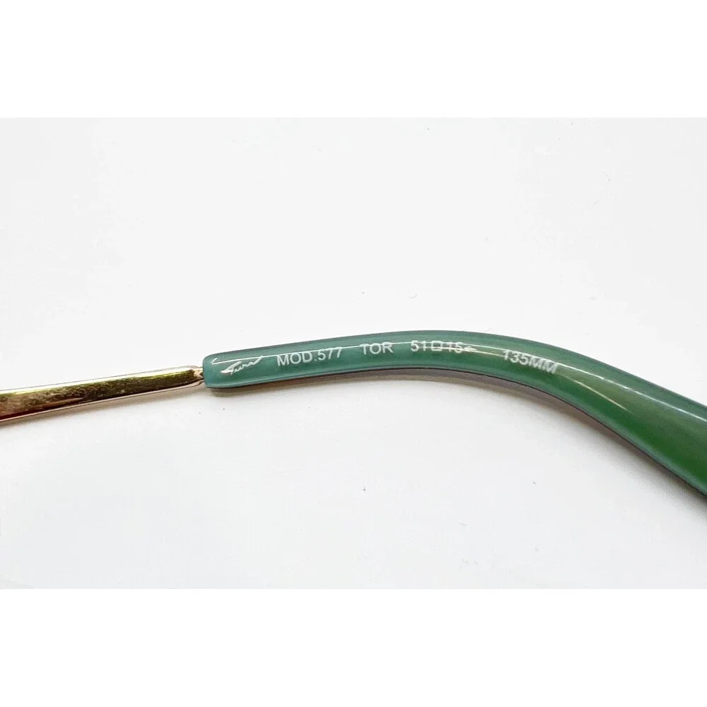 Tura Eyeglass Frames Womens Tortoise Green MOD.577 51-15-135